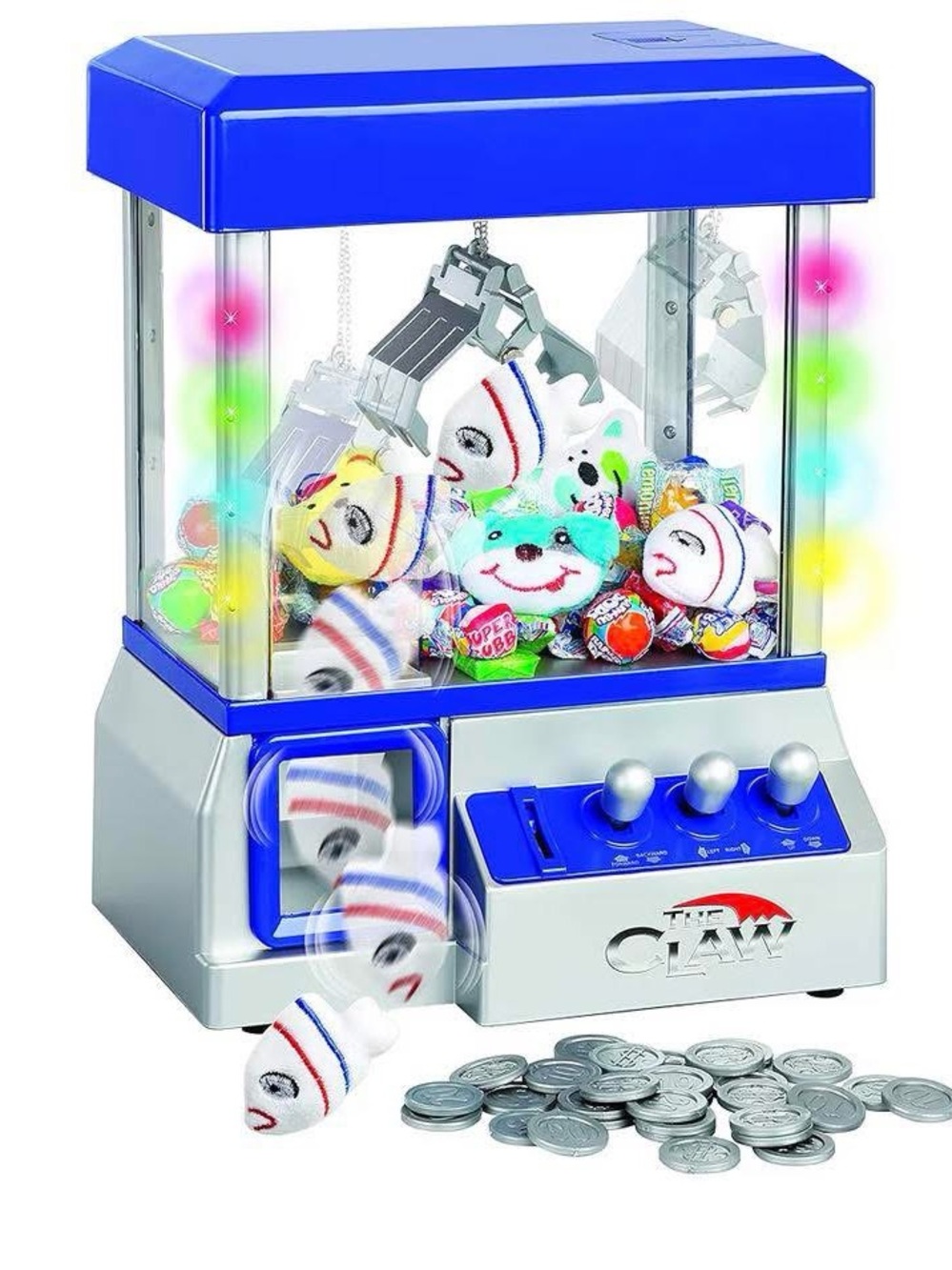Claw Machine - Arcade Mini Toy Grabber Machine - Carnival Music & Flashing Light - Picture 2 of 2
